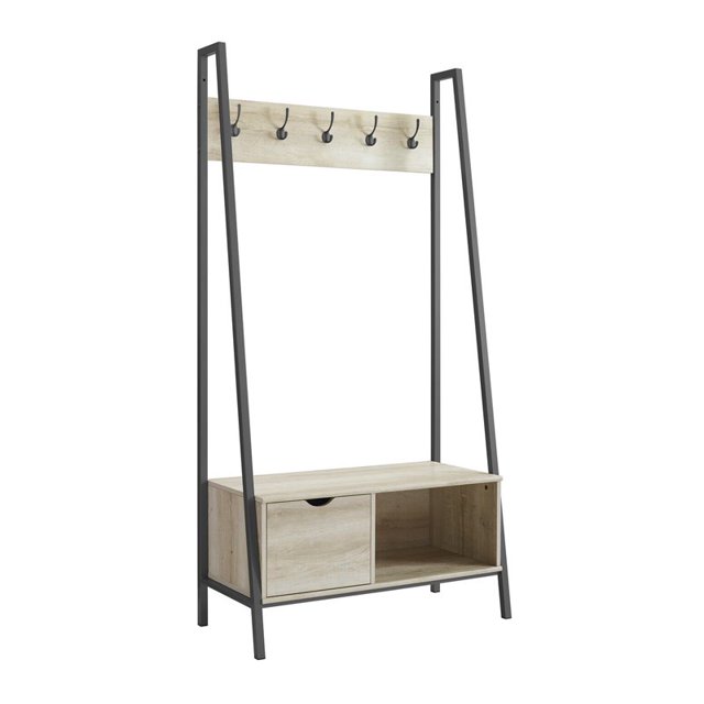 Nous Meubles AZT72FINWO Arbre de Hall, 72", Chêne Blanc