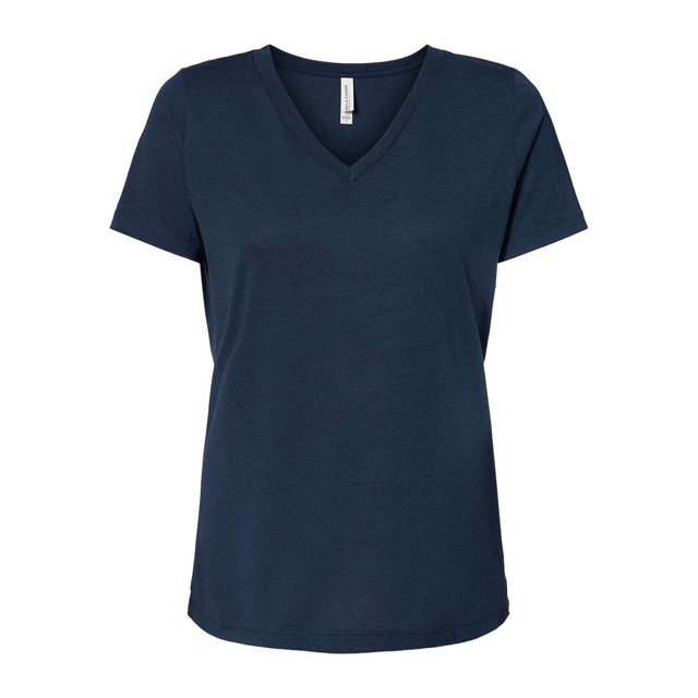 Bella Canvas 6405 Missy Jersey T-Shirt à Manches Courtes à Col en V, L