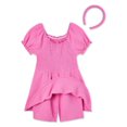 thumbnail image 2 of Btween Girls' Smocked Romper 2-Piece Set, 2 of 3