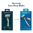 thumbnail image 4 of Harry's Rasoir de Rasage pour Hommes avec 2 Cartouches de Recharge de Lame de Rasoir, Chrome Edition (Lot de 2), 4 of 5