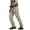 Khaki, variant on TopLLC Men's Multiple Pockets Cargo Pants Waterproof Solid Outdoor Tactical Light Weight Solid Stretch Fitness Track Jogging Hiking Sweatpants Work Pants