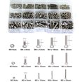 thumbnail image 3 of CTIRCHIU Kit de Vis Assorties 480 Pcs en Acier Inoxydable 304 Tailles Métriques pour Appareils Ménagers, 3 of 3