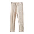 thumbnail image 1 of cfhntfmh Baby Girls Leggings Soft Ribbed High Elastic Waisted Solid Color Leggings Todder Infant Fall Winter Clothes, 1 of 5
