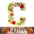 thumbnail image 2 of Binwennn Motion Sensing Light Rose And Resin Night Lamp Handmade Floral Night Light Floral Resin Night Light Letter Floral Resin Night Light Flower Resin Letters With LED Light Floral Resin Letter, 2 of 3