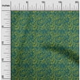thumbnail image 1 of oneOone Polyester Lycra Fabric Leaves & Floral Block Fabric Prints By Yard 56 Inch Wide, 1 of 4