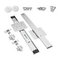 thumbnail image 2 of GUOOL Hidden Flip up Cabinets Door Slide Rails Sliders Easy to Install Door Hardware Kit for Kitchen Cabinet Bedroom Home Bookcases 350mm, 2 of 9