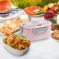 thumbnail image 3 of Portable Food Warmer Container for Outdoor Travel Camping Hiking and Home Use with Adjustable Temperature Control and Rechargeable Battery Power for Convenient Heated Meals, 3 of 5
