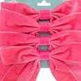 thumbnail image 4 of Holiday Time 4 Nœuds De Noël Rose, 4 of 4
