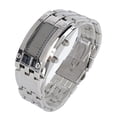 thumbnail image 3 of Men's Wrist Watch, Button Operation Business Watch Binary Time Mode Display  For Party For Boyfriend Men's Silver, 3 of 8