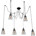 thumbnail image 1 of CWI LIGHTING 9608P6-1-126 Mini Pendentif Lumineux avec Finition Chocolat, 1 of 2