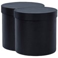 thumbnail image 1 of SHISUYAN 2pcs Floral Arrangements Flower Box Round Box for Proposal Wedding Birthday, 1 of 9