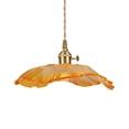 thumbnail image 4 of koolsoo Flower Pendant Light Flower Chandelier Ceiling Lamp Minimalist Adjustable Flower orange, 4 of 9