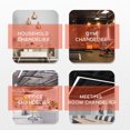 thumbnail image 2 of Minkissy 6 Pcs Stainless Cable Turnbuckle Kit Copper Tension Adjustment Panel Lights Installation, 2 of 8