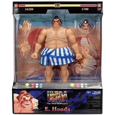 Street Fighter 2 The Final Challengers Figurine Articulée de 6 Pouces de Luxe - E. Honda