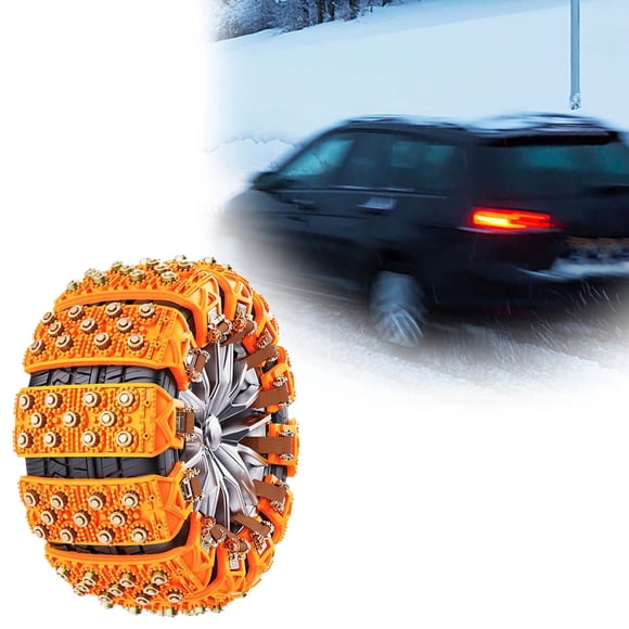 Ceintures de Sécurité d'Hiver pour Voiture Améliorent la Conduite Vous Aident à Dire Adieu aux Routes Glissantes Vous Permettant de Gérer Facilement les Jours Enneigés et Pluvieux et la Conduite.