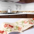 thumbnail image 4 of Decodeary Wood Marbling SelfAdhesive Skirting Line Exquisite Workmanship And Retro Fashion PVC Waterproof Waist Line For Wall PVC red fruit 1Set, 4 of 6