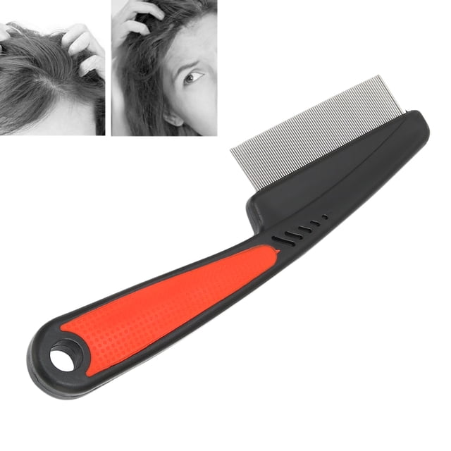 Lice Nit Removal Hair Comb, Rounded Teeth Tight Spiral Form Professional Lice Comb for Remove Lice Nit And Dandruff for All Hair Types