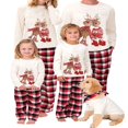 thumbnail image 1 of Pyjamas de Noël Assortis pour la Famille Ensembles de Pyjamas de Nuit pour Enfants-4t, 1 of 8