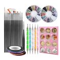 thumbnail image 1 of Nail Art Set 1Set Nail Art Set Exquisite Sturdy Plastic Professional Nail Polishing Tool for Home, 1 of 6