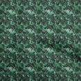 thumbnail image 1 of oneOone Cotton Poplin Green Fabric Abstract Sewing Craft Projects Fabric Prints By Yard 56 Inch Wide, 1 of 4