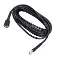thumbnail image 1 of Pressure Washer Hose, Wearproof Rubber Metal Connector Replacement Power Washer Hose with Universal Fitment for Car Washing, 1 of 7