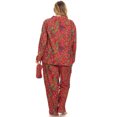 thumbnail image 3 of White Mark Pyjama Trois Pièces à Boutons pour Femme, 3 of 5