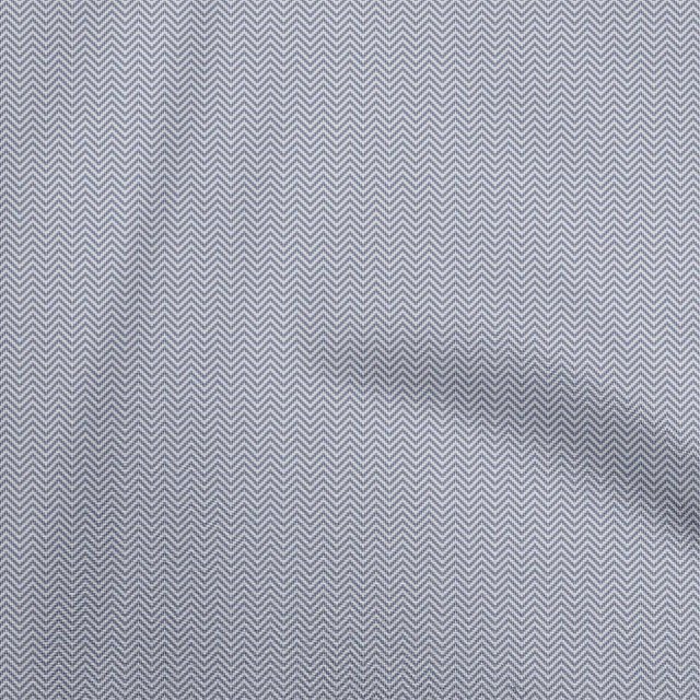 oneOone Cotton Poplin Twill Dark Blue Fabric Chevron Sewing Craft Projects Fabric Prints By Yard 56 Inch Wide