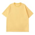 thumbnail image 1 of Dvkptbk Men Mode Décontractée Chandail Col Rond Manches Courtes T-Shirt Tops en Liquidation, 1 of 3