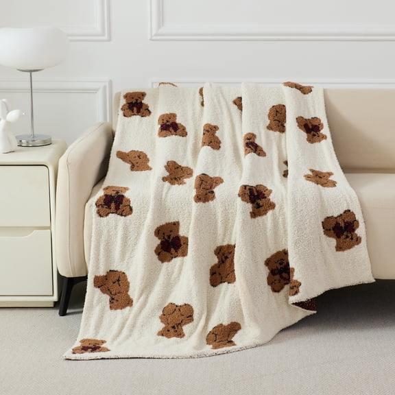Mainstays Cozy Throw Bears