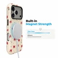 thumbnail image 2 of SKLYDDI Cute Aesthetic Polka Case for iPhone 17, Compatible with MagSafe, 2 of 7