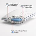 thumbnail image 2 of Sealy Posturepedic Oreiller Contour, S/Q, 2 of 7