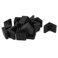 thumbnail image 1 of Unique Bargains Rubber Triangle Furniture Leg Foot Protection Pad 25mmx25mm 15Pcs Black, 1 of 1