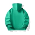thumbnail image 4 of FAOWME Chandails à Capuche à Manches Longues pour Enfants, Unisexes, Doux, avec Poche, Vert 5-6 Ans, 4 of 7