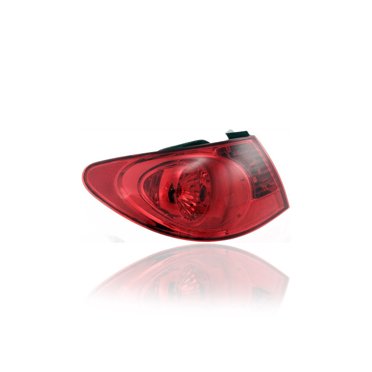 Tail Light Assembly - Compatible/Replacement for '07-10 Hyundai Elantra Sedan - Outer On Body, Halogen - Left Hand - Driver - 924012H050