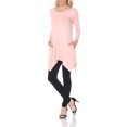 thumbnail image 2 of (coralpink, m) - Tunique Unie pour Femme, 2 of 5