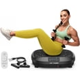 thumbnail image 1 of FLYBIRD Vibration Plate, Whole Body Workout Vibration Fitness Platform for Lymphatic Drainage, with 2 Resistance Bands, 1 of 9