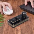 thumbnail image 4 of 2 Key Gaming Mechanical Keyboard, Wired Mini Mechanical Keyboard 2 Key 1 Knob Customizable Macro Programming  for Home, 4 of 7