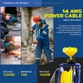 thumbnail image 3 of GOODYEAR GUR073 Rallonge Industrielle Rétractable à 3 Prises, Calibre 14, 100 Pieds, 3 of 4