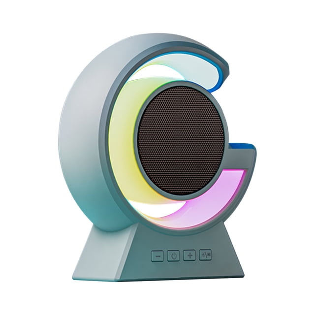 Portable Bluetooth Speakers Bluetooth Speaker, Colorful Light Card, Mini Portable Gift Speaker Gift Card Box