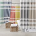 thumbnail image 5 of Madison Park Spa Waffle Shower Curtain With 3M Treatment - Water Repellent & Stain Resistant - Aqua - 72(W) X 72(L)- Machine Washable, 5 of 5