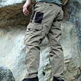 thumbnail image 3 of Amzcrzy Pantalons pour Hommes Pantalons pour Hommes Poche Imperméable Pantalons de Randonnée Cargo Pantalons de Pêche Militaires Pantalons Cargo pour Hommes Pantalons pour Hommes Vêtements pour Hommes Pantalons pour Hommes, 3 of 3