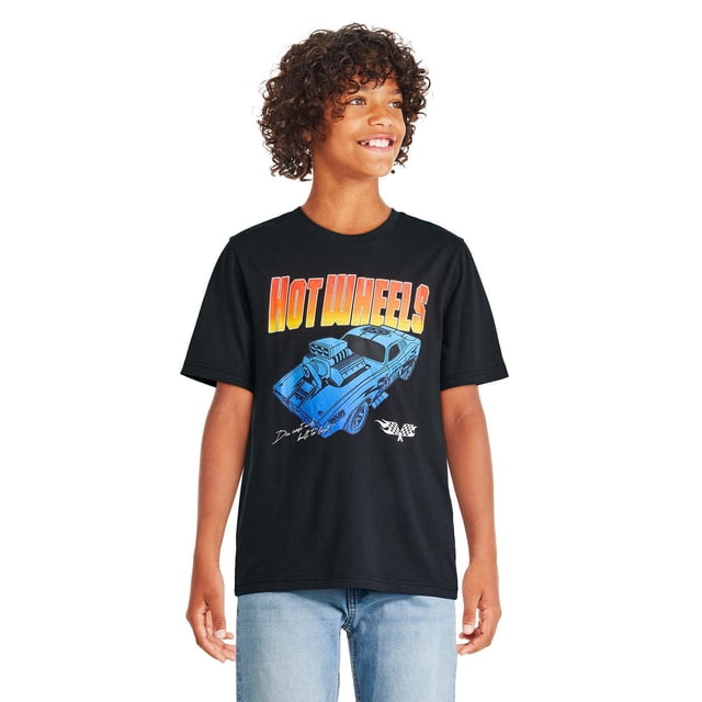 Hot Wheels Boys' Short Sleeve Tee
