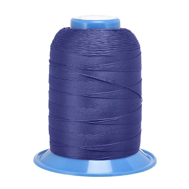 Unique Bargains Fil de Polyester Collé Violet-Bleu, Extra Résistant 710 Yards 420D/0.45mm