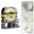 thumbnail image 3 of Waterproof 8 Meters Label Machine Ribbon Anti-Scratch Printing Ribbon For  LW Series 12mm Black Bottom White Letter,12mm White Bottom Black Letter,12mm Yellow Bottom Black Letter, 3 of 8