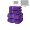 thumbnail image 3 of Dvkptbk Cotton Plain Gift Set Towel Multicolor Soft Absorbent Household Bath Towel Towel, 3 of 6