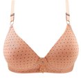 thumbnail image 2 of UPPADA Full Coverage Plus Size Bra Convenient Front Button Bras Cool Liftup Bra Super Gather Wireless Push-Up Bra Lifting Bras Breathable Underwear Bra, 2 of 3