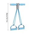 thumbnail image 3 of BotaniNest Adjustable Resistance Bands With Handle And Ankle Strap Functional Tube Pedal Exerciser For Home Workout, 3 of 6