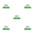 thumbnail image 1 of Baohd Sturdy And Durable Car Screw Bonnet Gaskets Made With Materials Easy To Install Car Modification Gasket Screws Green screw 5Set, 1 of 6