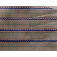 thumbnail image 4 of oneOone Georgette Viscose Fabric Stripe Block Print Fabric BTY 42 Inch Wide, 4 of 4