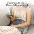 thumbnail image 3 of Pad Heating Pad 12x24 Inches Electric Heating Pad for Back Shoulder Neck Knee Leg Constant Temperature Type C Operated Heated Pad, 3 of 7
